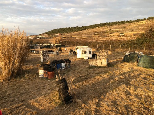 campo de paintball